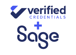 Sage + Verified Credentials